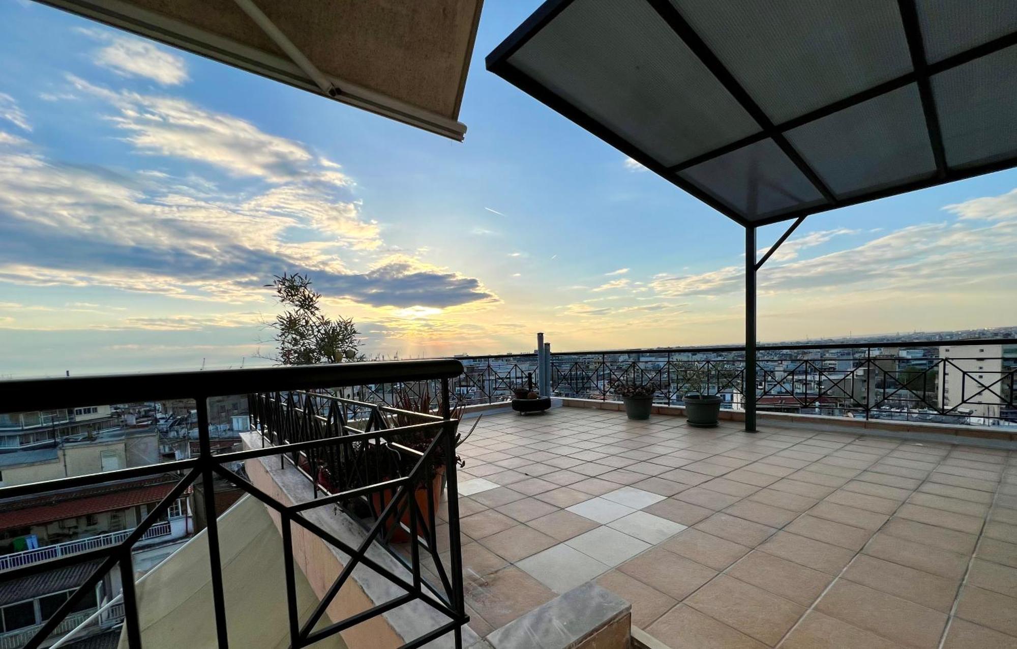 180° Rooftop View Thessaloniki Exterior foto