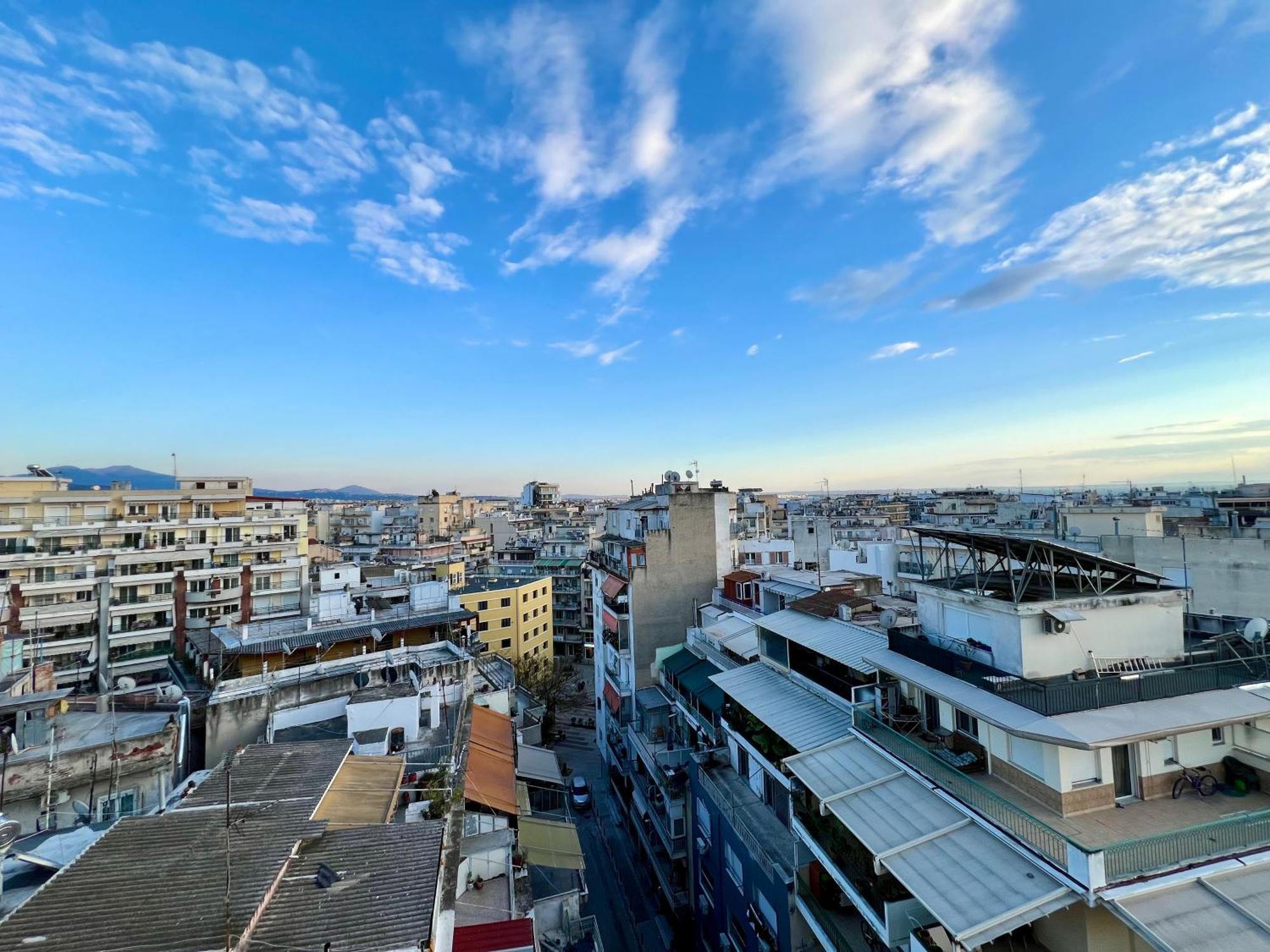 180° Rooftop View Thessaloniki Exterior foto